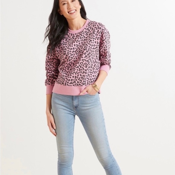 RAILS PINK & BLACK LEOPARD SWEATSHIRT
SIZE MEDIUM….. - Picture 3 of 3